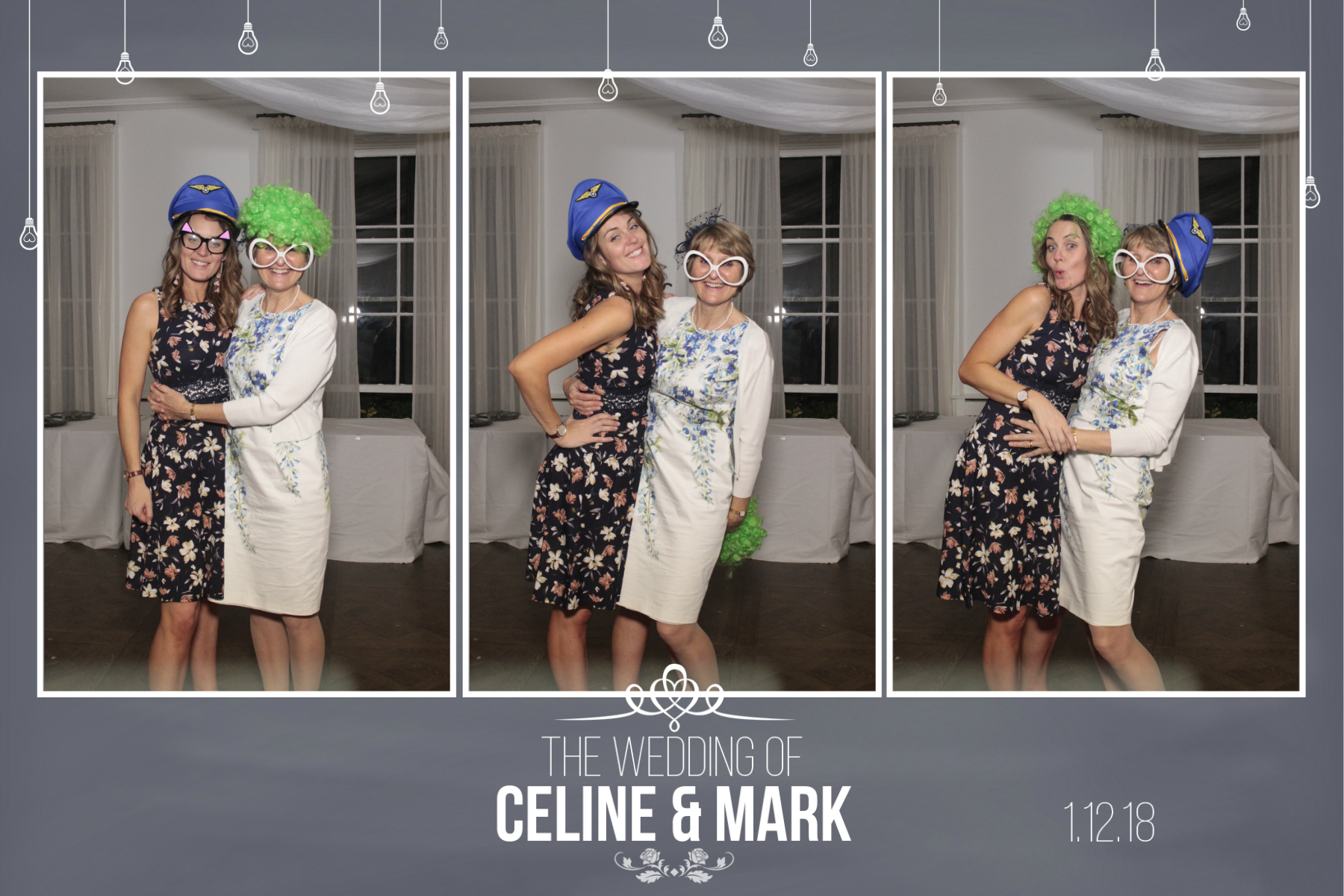 Mark and Celine's Wedding | View more photos from the event at gallery.myphotoboothexperience.co.uk/u/MyPhotoBoothExperienceLtd/Mark-and-Celines-Wedding